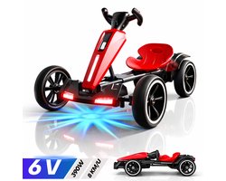 RoyalRC® Elektrische Go-Cart 6V - 8 km/u - 390 W - LED Verlichting - Elektrische kart - Kinderauto - elektrische auto voor kinderen accu