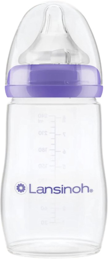 Lansinoh Fles Met Natural Wave Speen 240 ml