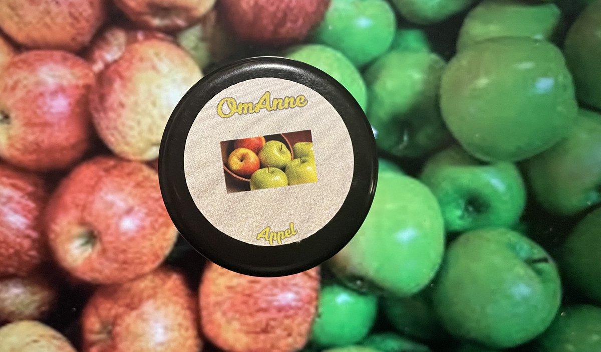 Lippenbalsem Appel 30 gr. Puur Natuur!! van OmAnne Prijs Inclusief Verzending!!