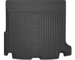 FROGUM DRY ZONE Kofferbakmat - Geschikt voor VOLVO V60 II Kombi (vanaf 2018) - Zonder verstelbare vloer - TPE Rubber - Zwart
