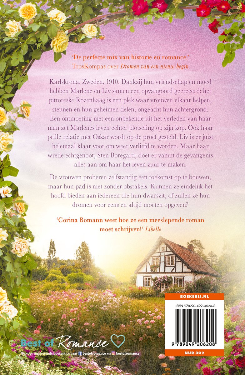 Rozenhaag 2 - Verlangen naar vrijheid - back cover