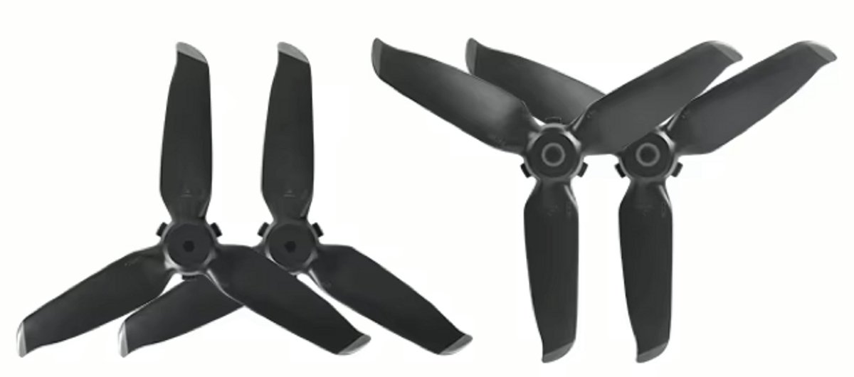 Quick Release Propellers - DJI FPV - Zilveren Punt