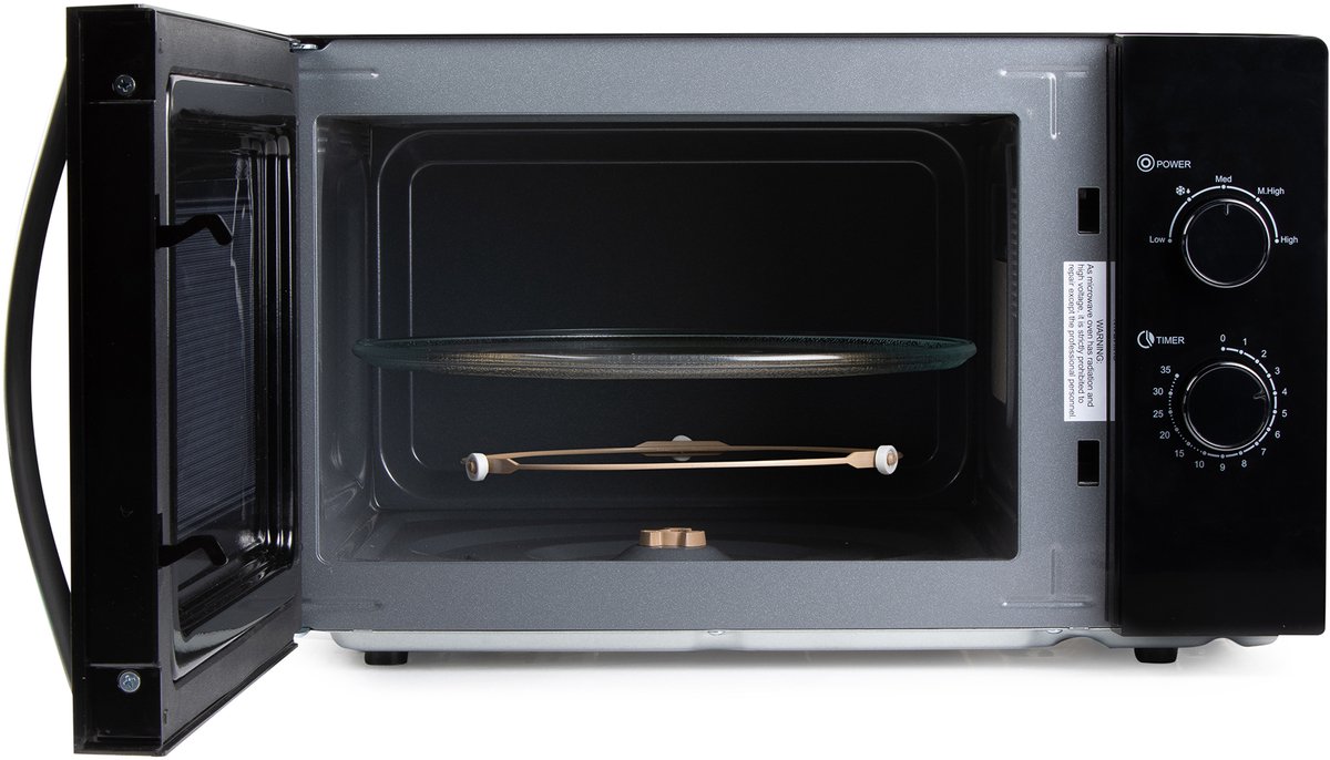 DOMO DO23001 Microgolfoven Solo – Magnetron – Vrijstaand – 30L – 900W – Zwart — afbeelding 2