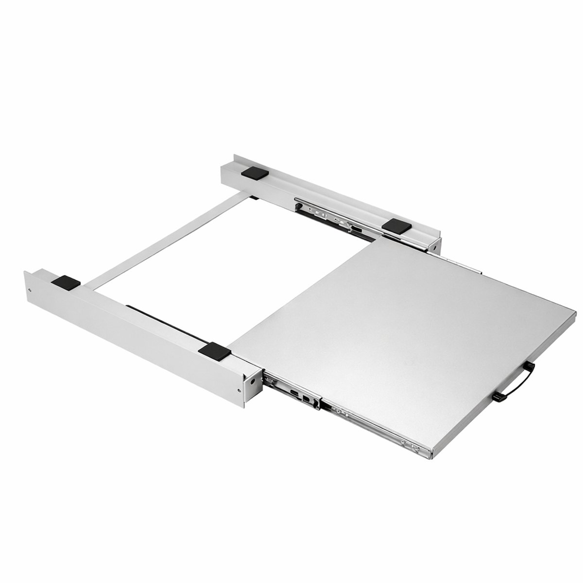 Vonia Tussenstuk Wasmachine Droger - Stapelkit Wasmachine Droger - Universeel - Uitschuifbare werkblad - Wit — afbeelding 5