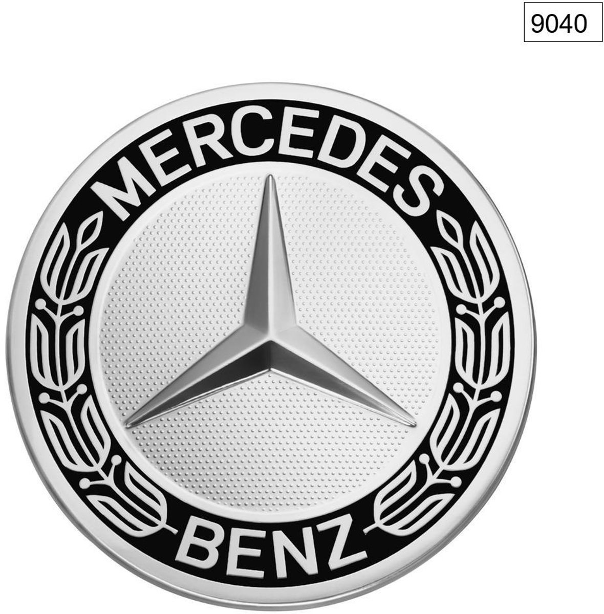 Mercedes naafdoppen Zwart krans 75mm - OEM Product - A 171 400 00 25 -Naafkappen