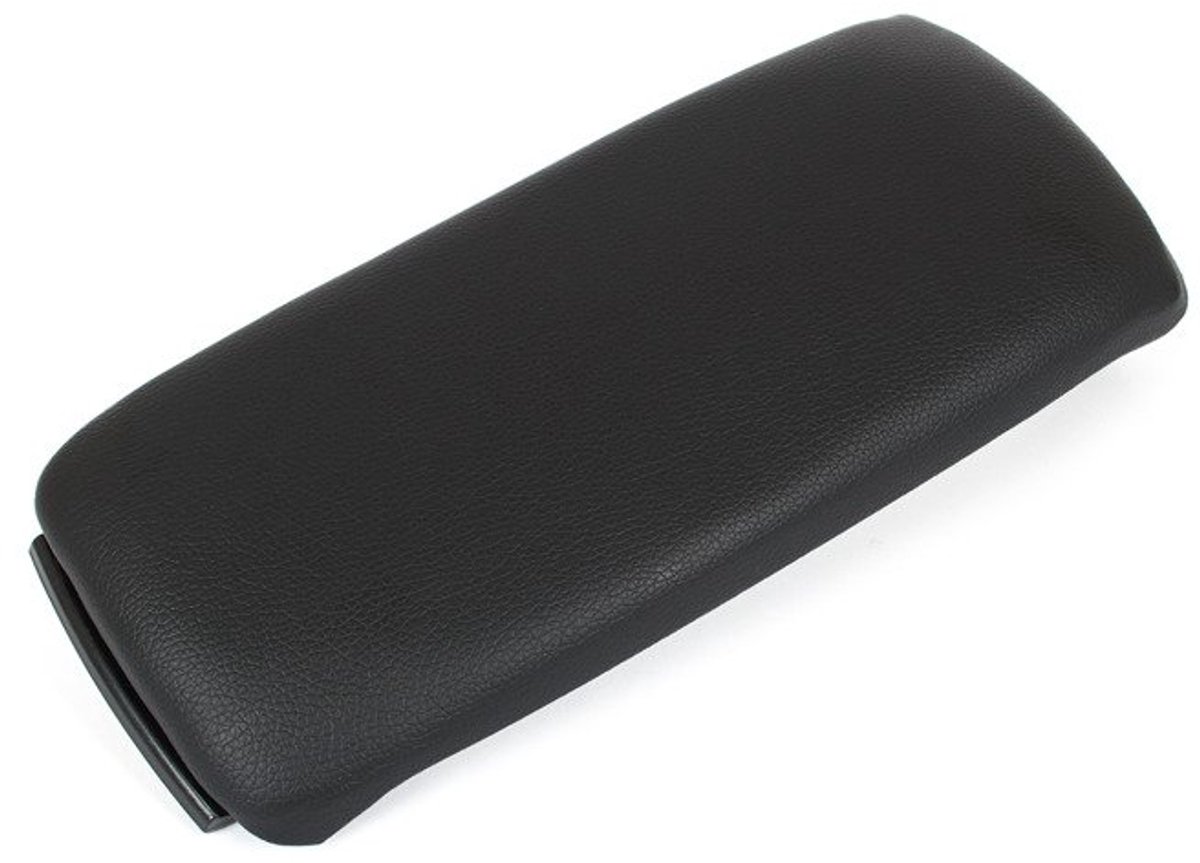 Modecar - Armsteundeksel - Zwart - Ecoskin - Dunne Scharnieren