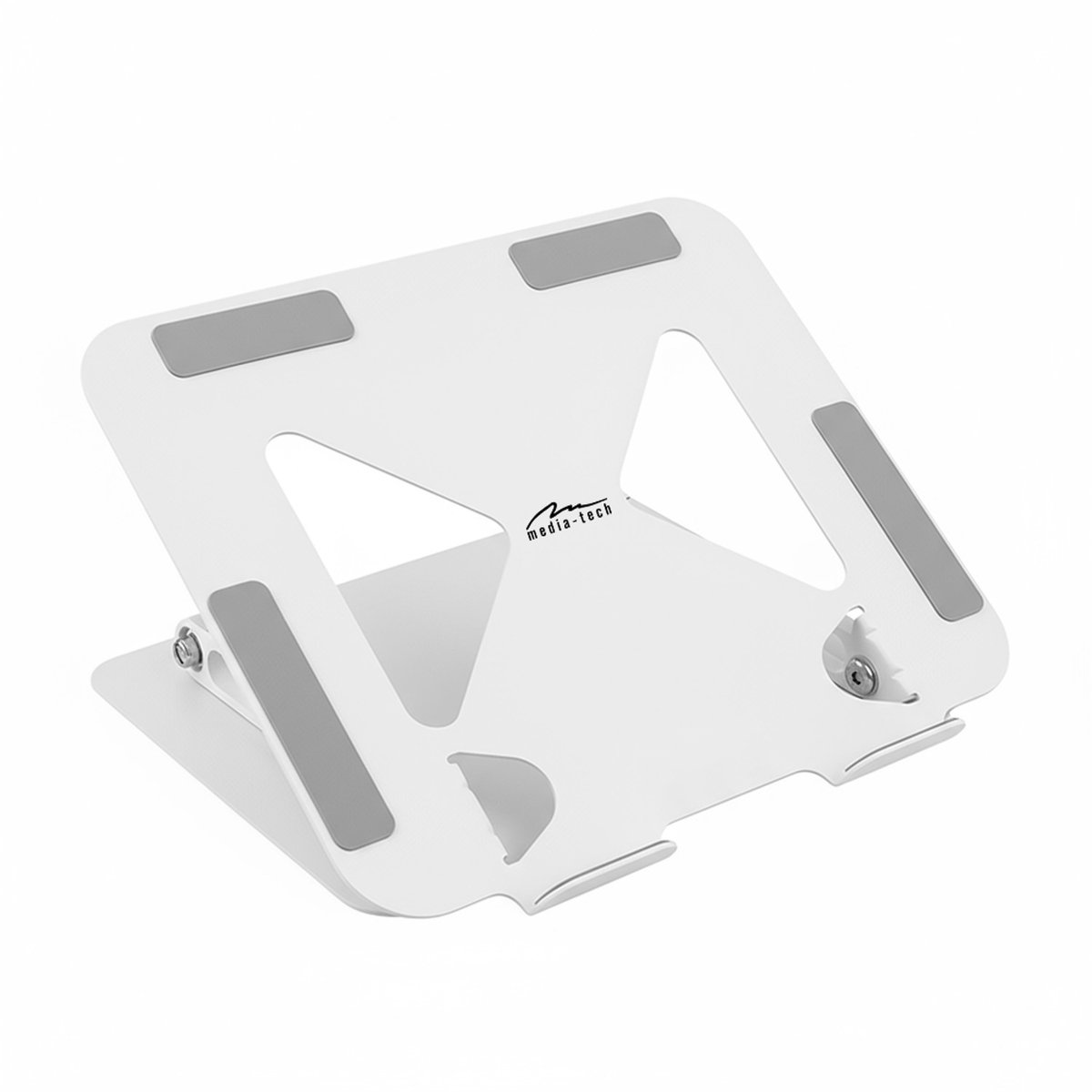 Mediatech MT2661W - Ergonomische verstelbare laptopstandaard - 10-17 inch