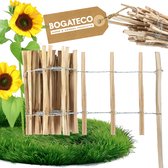 Floranica® Houten tuinhek Farmer | 4 stuks | 100cm | 20cm hoog | Niet Floranica® Houten tuinhek Farmer | 4 stuks | 100cm | 20cm hoog | Niet