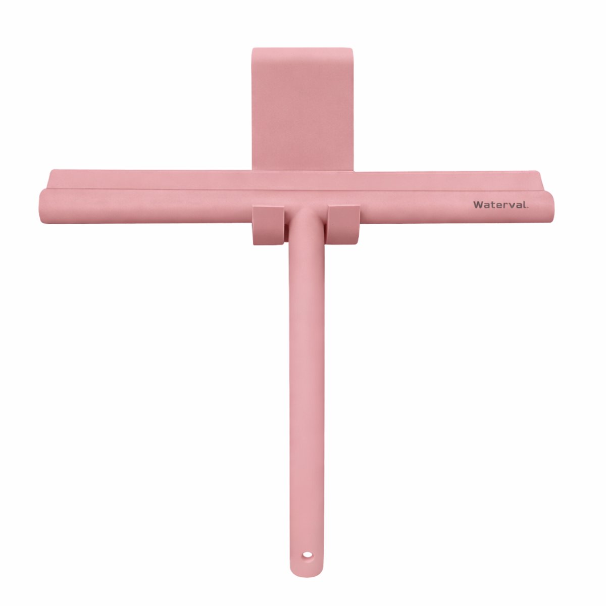 Waterval Douchewisser 24cm – Siliconen Trekker voor Douchewand & Badkamer – Oudroze