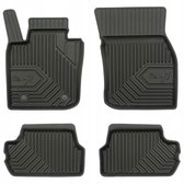 Frogum No.77 Luxe Rubberen Automatten Set - Geschikt voor MINI COOPER / COOPER S (F56) Vanaf 2014 - 3-deurs Versie - 4-delig - Perfecte Pasvorm - Geurloos TPE - 4 cm Hoge Rand - Zwart