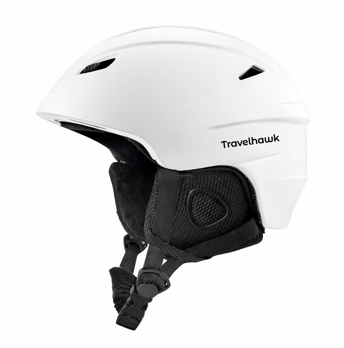 Travelhawk Skihelm - Snowboard Helm - Ski Helm - Unisex - Wit - S