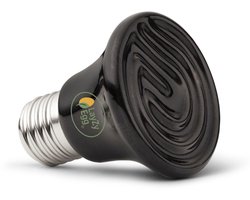 LayZyEgg® Keramische Warmtelamp 50W - E27 – Donkerstraler Zonder Licht – Zelfregulerend & Veilig – Warmtebron voor Kuikens, Reptielen, Amfibieën & Knaagdieren