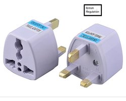 Universele Us/Uk/Au/De/Eu Plug Adapter Usa Naar Uk Power Adapter Reis Muur Oplader Adapter 3 stuks