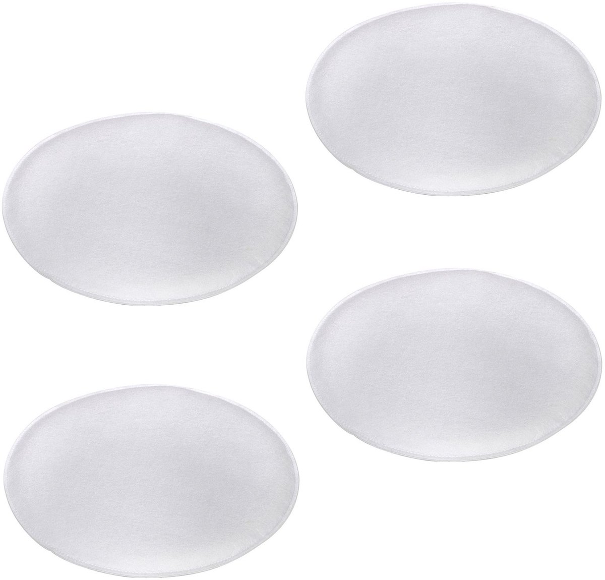 Zitkussens JONITA, set van 4, in het wit