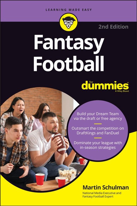 Fantasy Football For Dummies - cover
