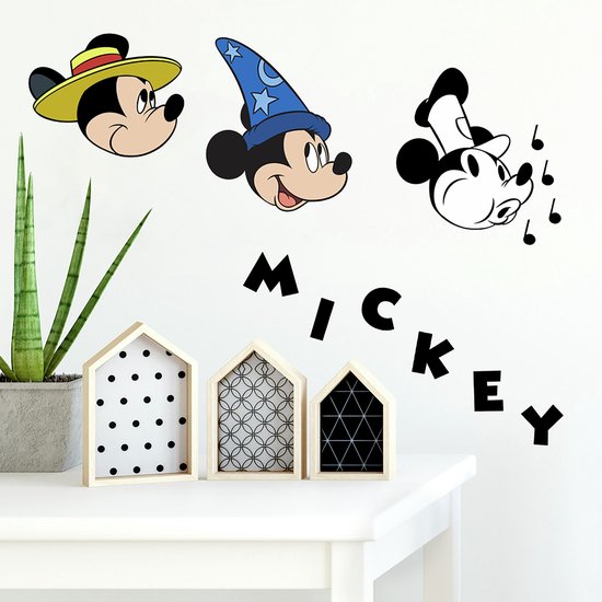 Stickers muraux Mickey Mouse Classic 90e anniversaire