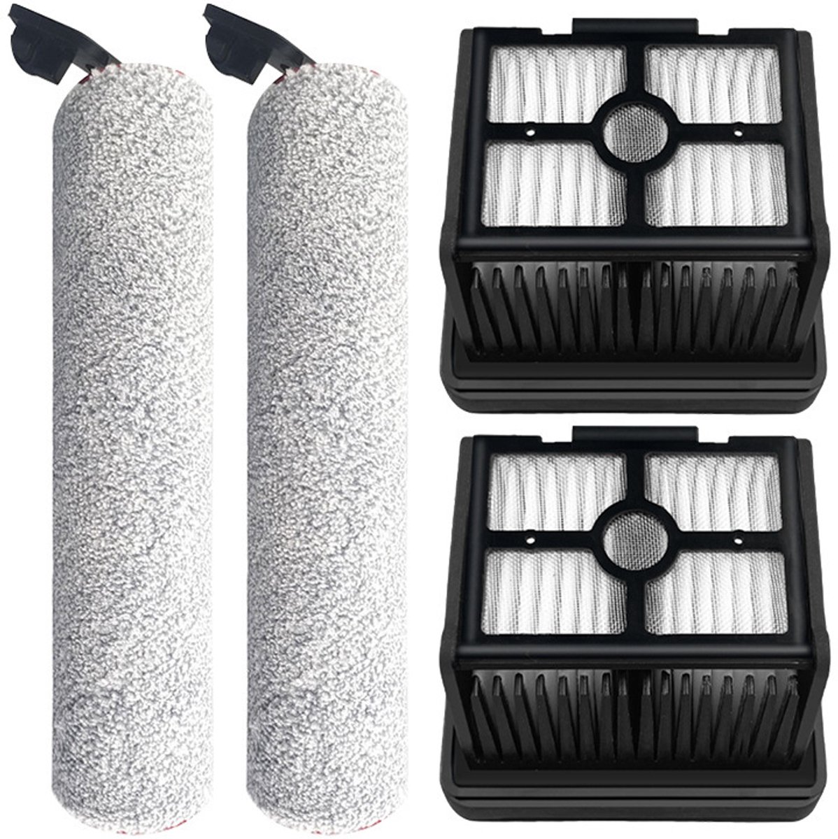 4 Onderdelen - Accessoires Set - Geschikt voor Dreame H13/M13 (2 hoofdborstels + 2 filters)
