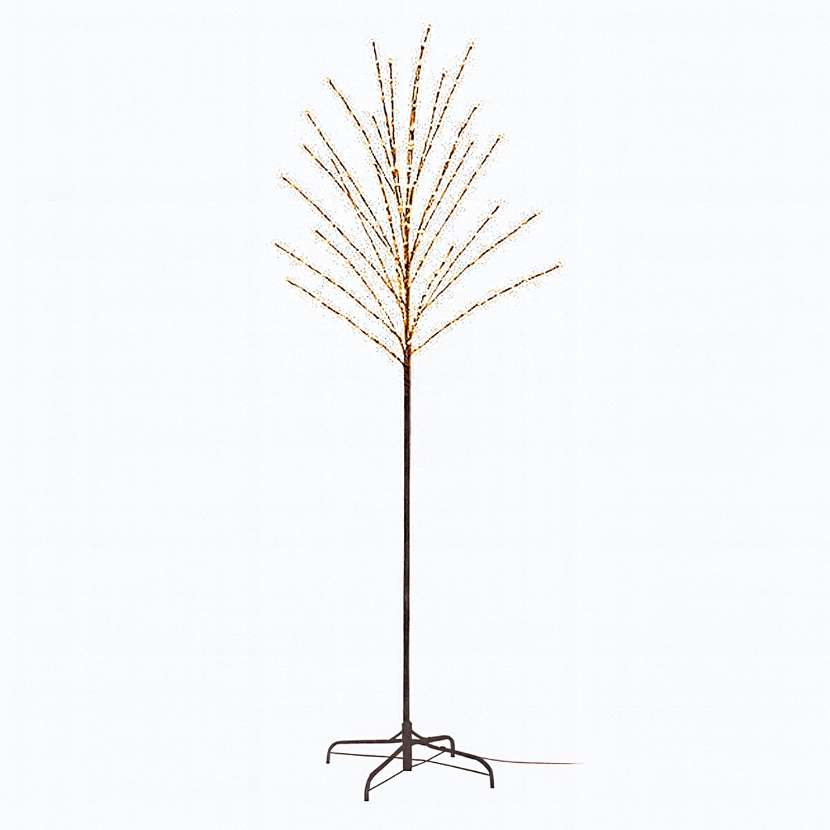 LED Kerstboom - Lichtboom met takken - 170 cm - Warm wit licht - Kerstverlichting - Kerstdecoratie voor buiten - Waterdicht