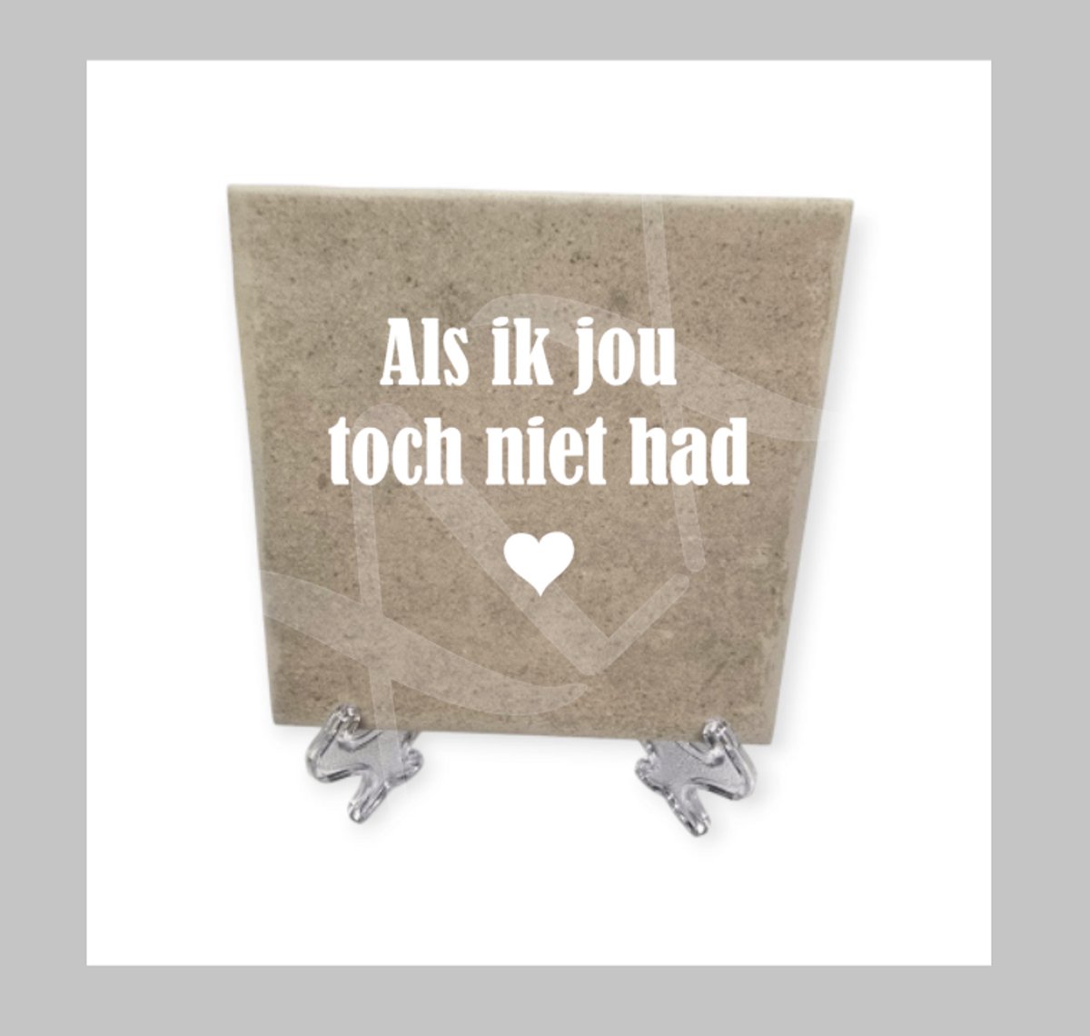 Spreuktegeltje, Tegeltje met tekst: Als ik jou toch niet had, Tegeltje, Cadeau, Tegeltje met tekst, Tekst tegeltje, XLX®