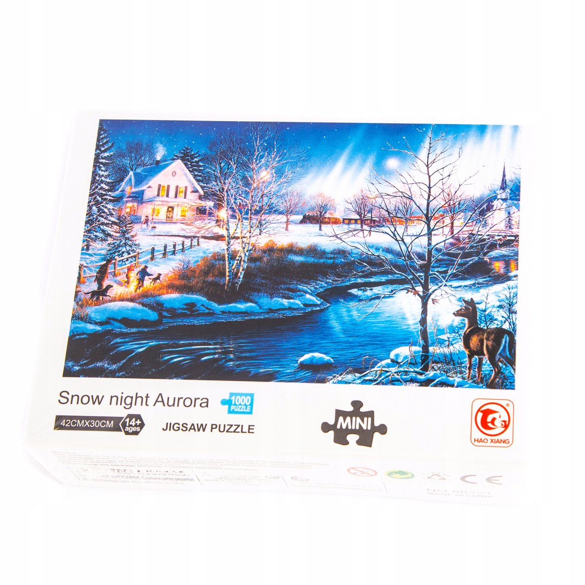 Mini Puzzel 1000 Stuk: Schilderachtig Boshuis