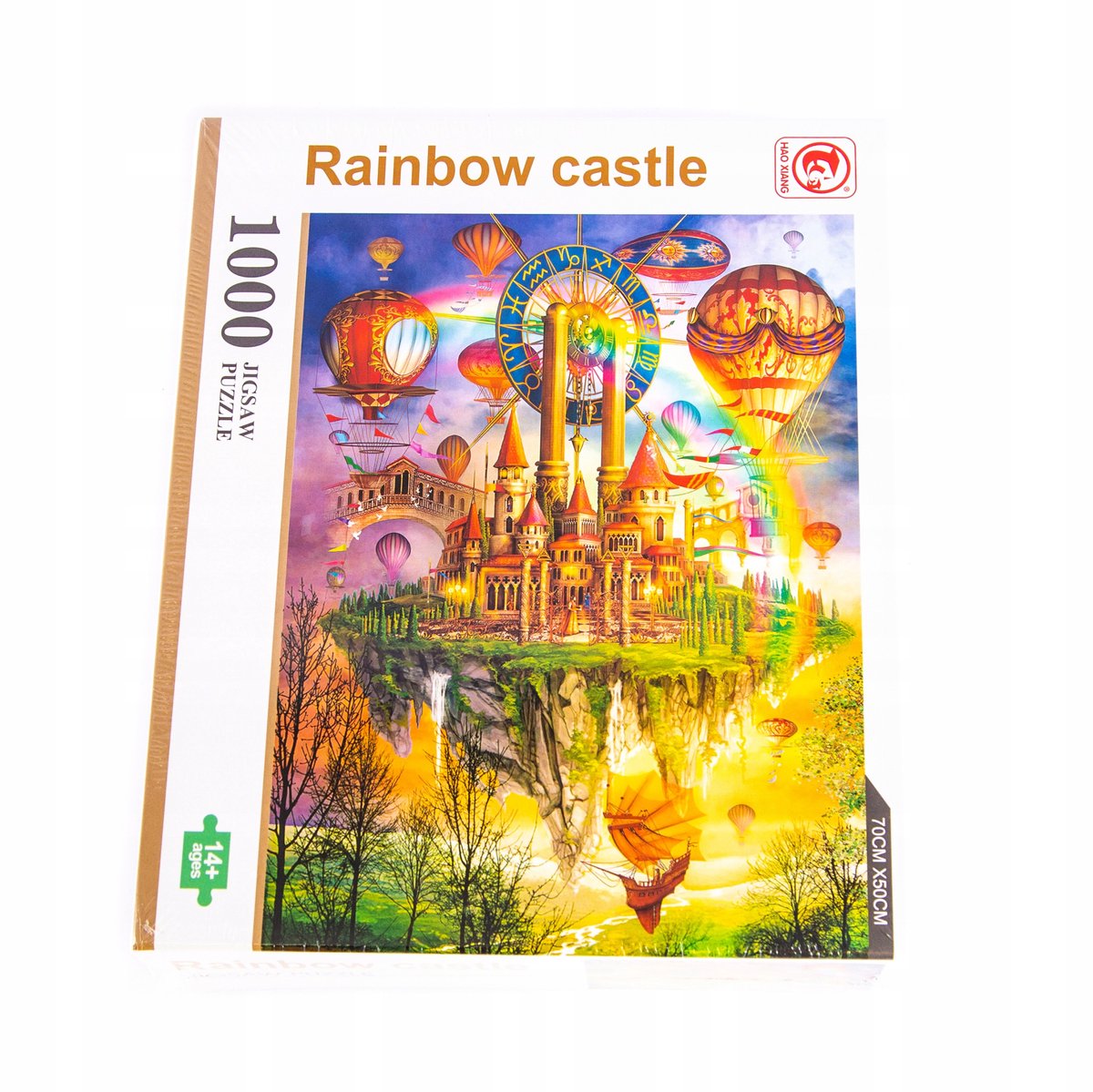 Magische Kleuren Kasteel Puzzel 1000 Stukjes