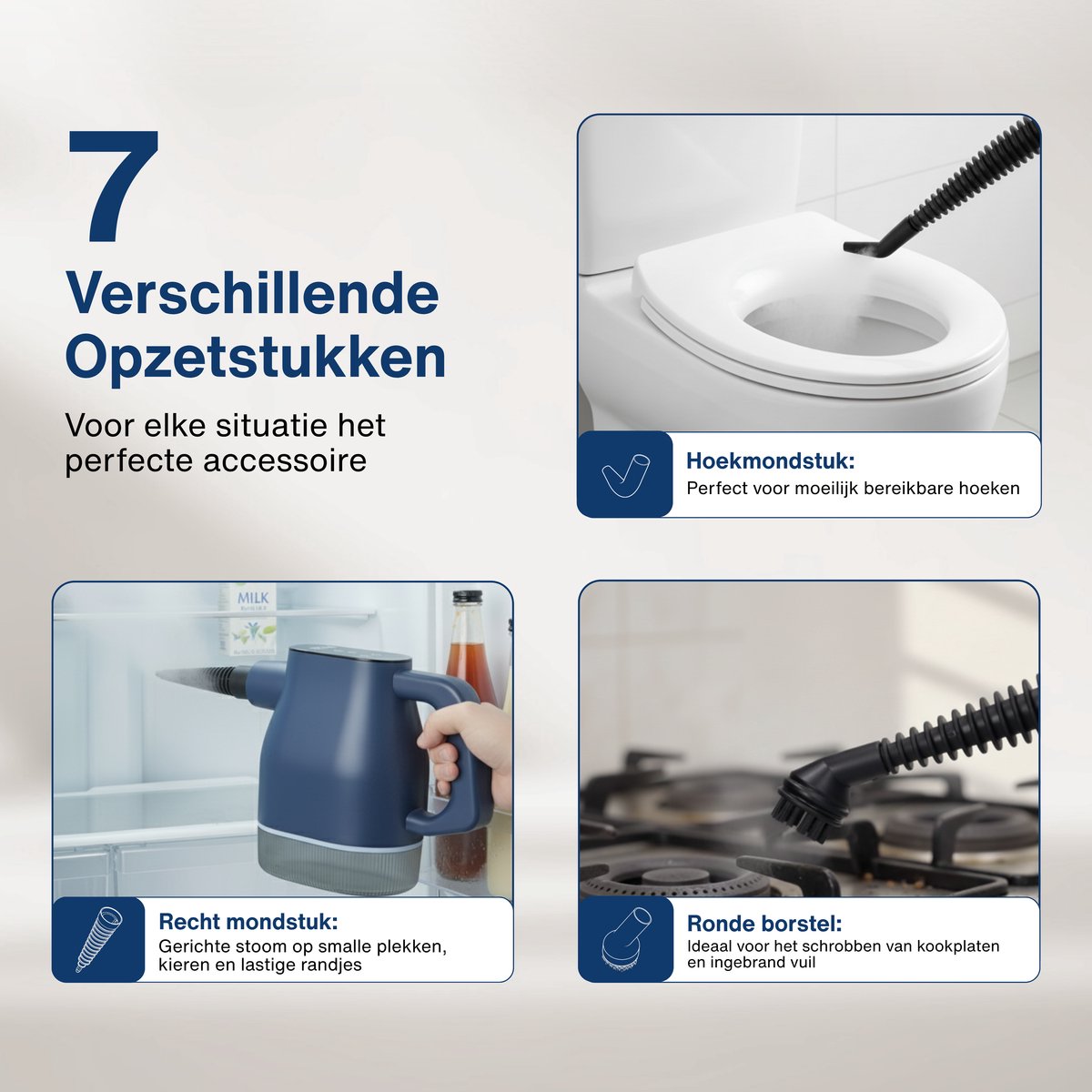 AirSteam S1 Handstoomreiniger 1350W met Touchscreen thumbnail 4