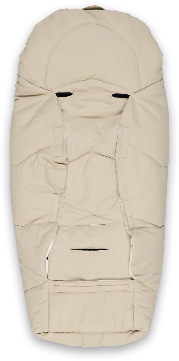 Voksi Move Light voetenzak - Voetenzak autostoel baby - zomer - Seashell Sand wings van Merkloos — afbeelding 2