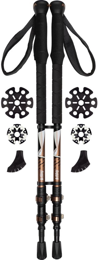 Abbey Wandelstokken, Takezi set – Telescopisch Verstelbaar