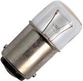 Signaallamp Ba15d 12V 10W - 833 mAh - Per stuk - T16 Gloeilamp Ø16mm - 35mm - 2500K - Dimbaar