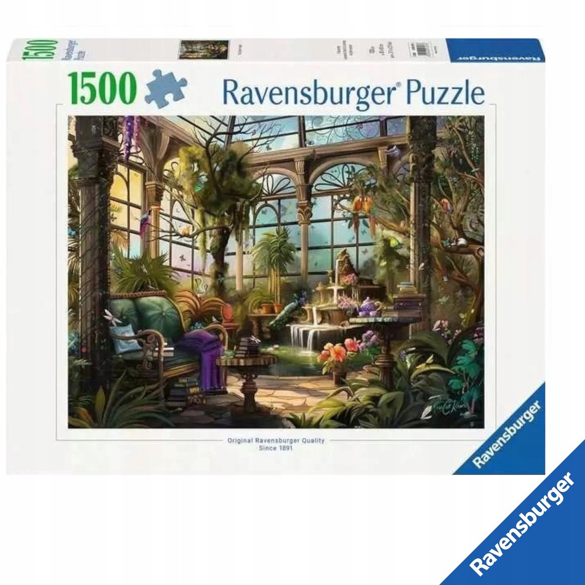 Ravensburger Premium Puzzel 1500 Stukjes Rose Khan