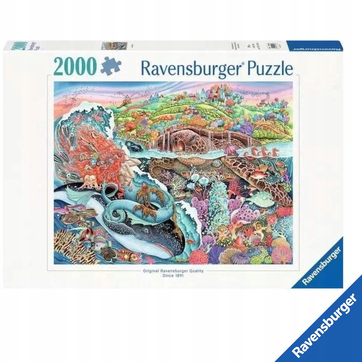 Ravensburger Premium Puzzel 2000 Stukjes - Thalassic Tale