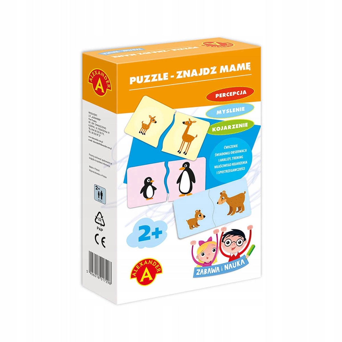 Alexander 'Vind Mama' Puzzel - Educatief Speelgoed voor Peuters
