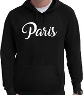 Parijs/wereldstad Paris hoodie zwart heren L