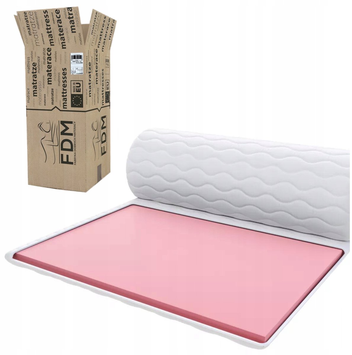 FDM Nakładka na materac VISCO MAX 140x200 cm - komfortowy topper 8 cm
