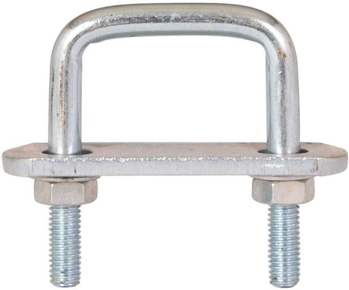 U-beugel met stropplaat - M10 - 70x53 mm