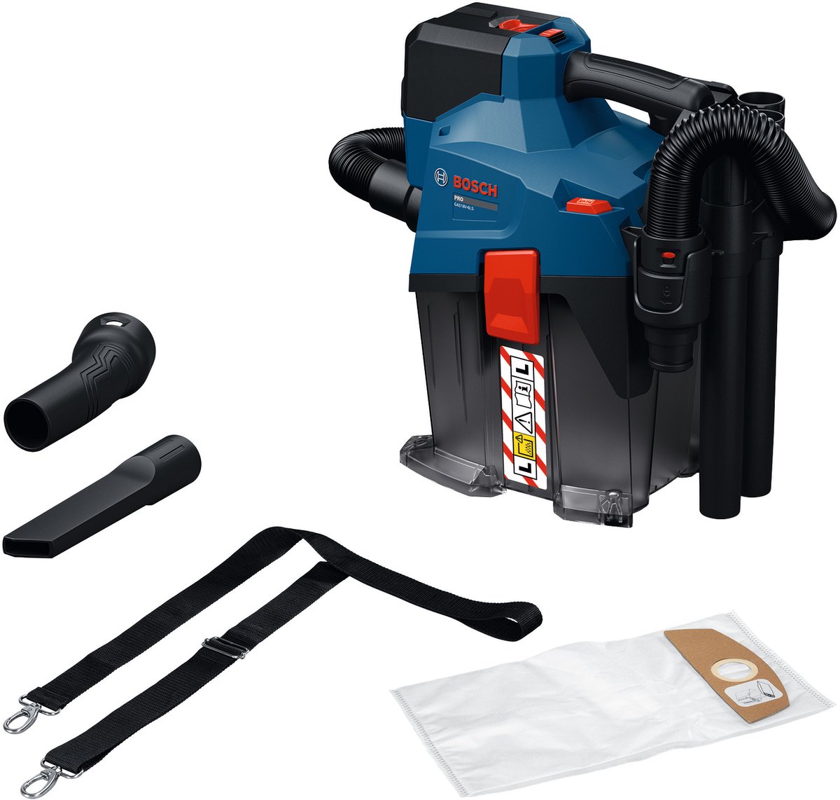 Bosch GAS18V-6LS - Accustofzuiger