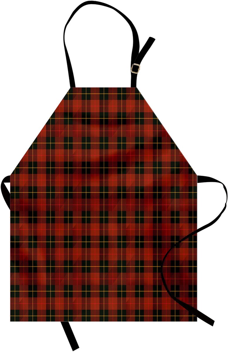 New Bed Plaid Vintage Landelijke Stijl Waterdicht Schort voor Dagelijks en Professioneel Gebruik, 78x66cm