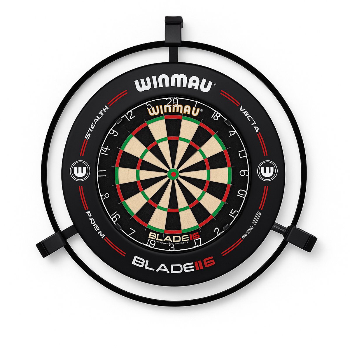 YUOM. Automatisch Dart Scoring Systeem – Compatibel met Autodarts – Geschikt voor Winmau Plasma Dartbord Verlichting – incl. installatie-hulp – Zwart