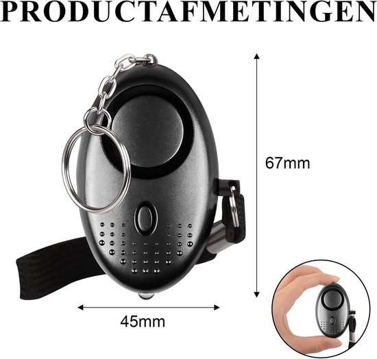 Selbstverteidigung selbst alarm schlüsselanhänger sicherheit schlüssel kette ala