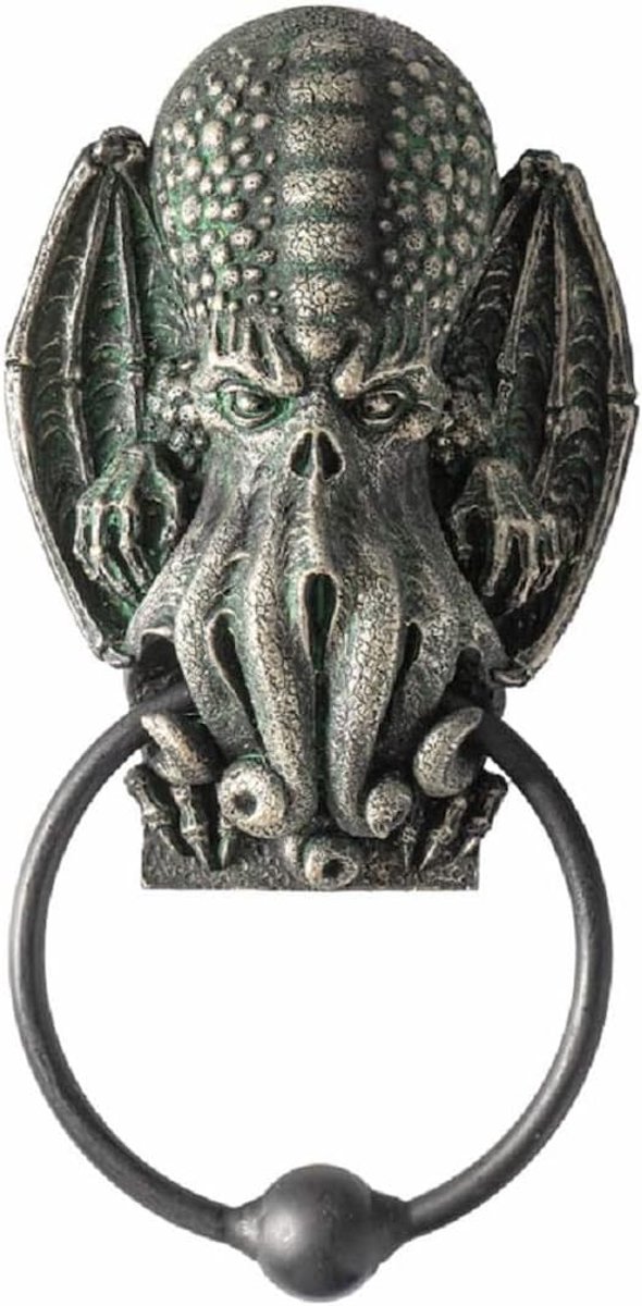Boutique Trukado - Call of Cthulhu Deurklopper - (lxbxd) ca 20cm x 11cm x 4cm