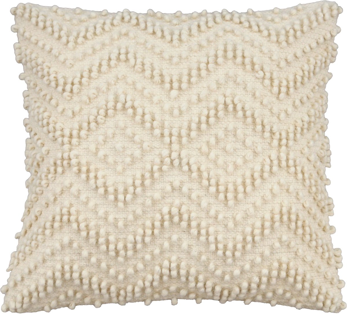 Urbane Hide | Kussenhoezen | Kussenhoes | Kussenhoesjes | Sierkussen | 45x45 cm | Boho | Katoen | Crème | Zonder binnenkussen