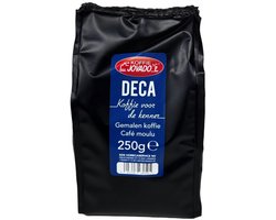 Deca 250g gemalen koffie JOVADO
