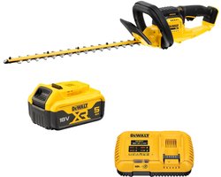DeWALT 18V XR Accu Heggenschaar – 55 cm Zwaardlengte – Inclusief 5.0Ah Accu & Lader – Koolborstelloos