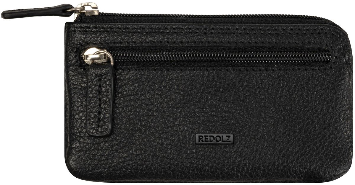 Redolz Leather Essentials Sleuteletui Leder 11.5 cm - black