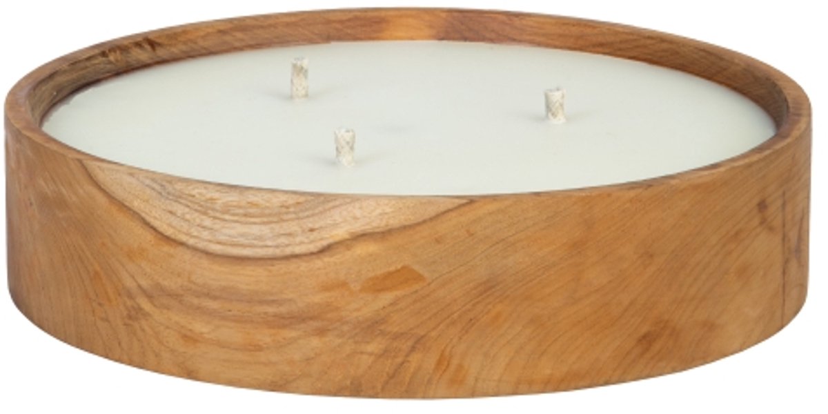 Morrigan - Kaars - Marito - H 8.0cm x ⌀ 35cm - Natuurlijk