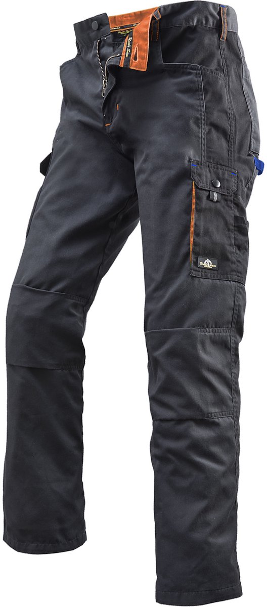 Uncle Sam kleding Broek zwart/marineblauw/oranje