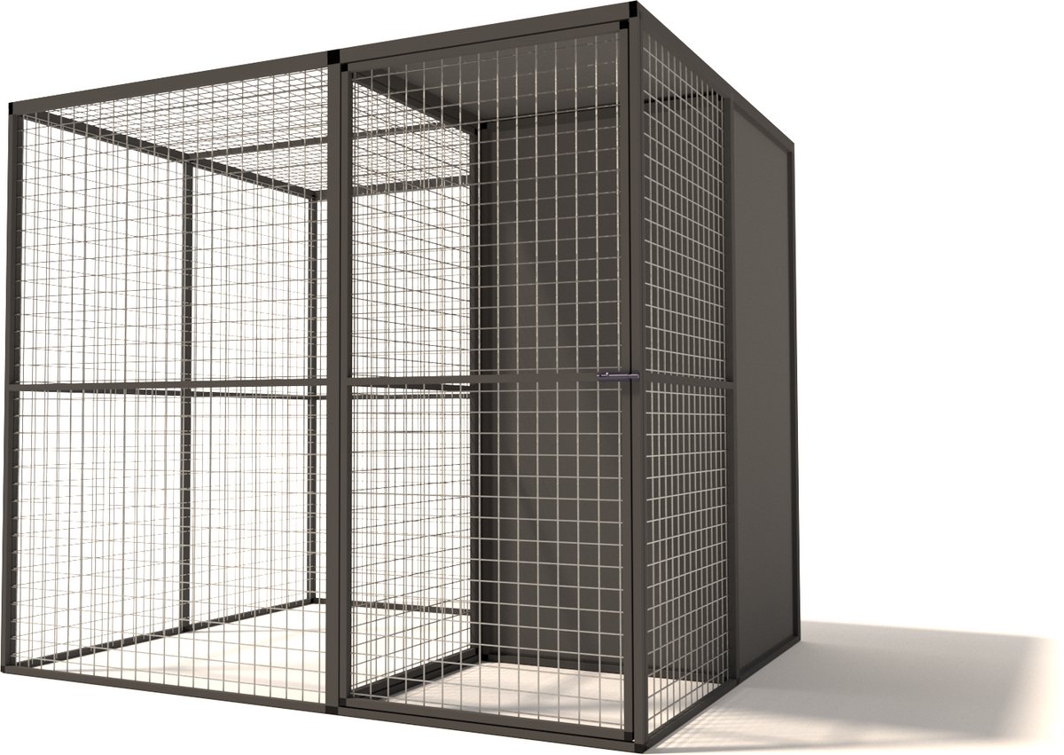 Glorenza Aluminium Yara met sluis - 206x176x178