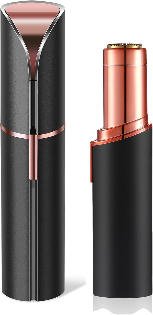 Bol.com Dames Trimmer - Gezichtsontharing - Precisietrimmer - Inclusief Reinigingsborstel - 1 Stuk - Zwart aanbieding