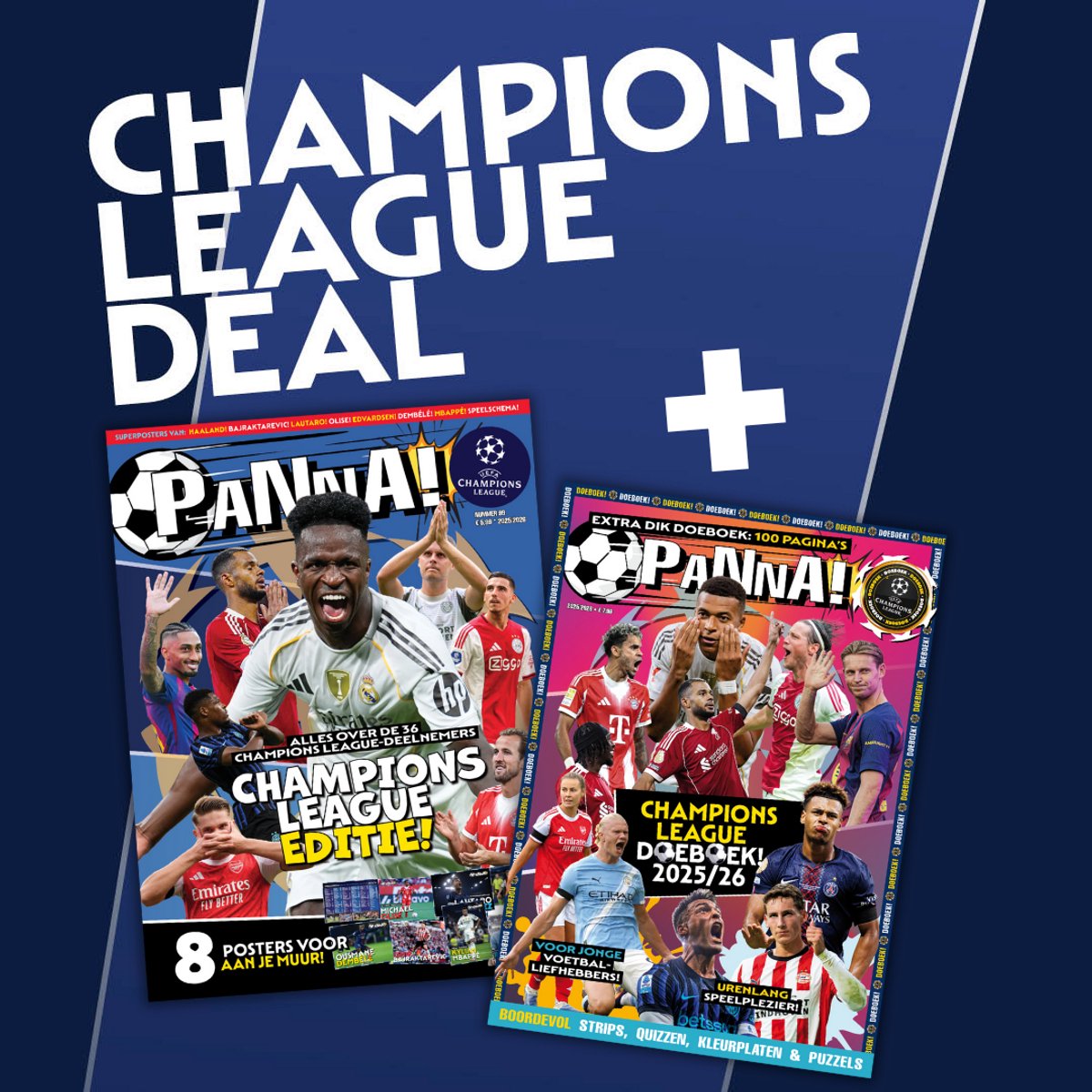PANNA! Magazine Champions League Deal - 2 Edities - Magazine - voetbal