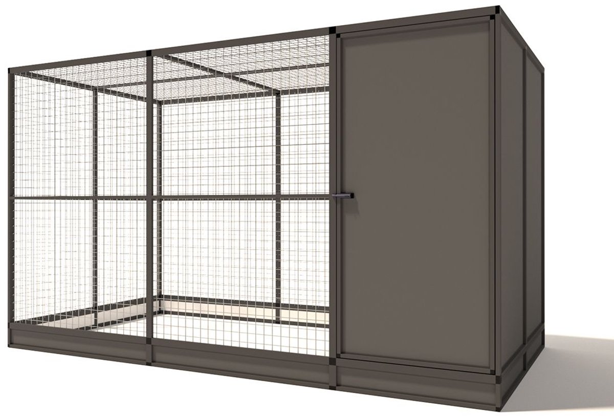 Glorenza Alu Evi - 328x176x193 Met nachthok
